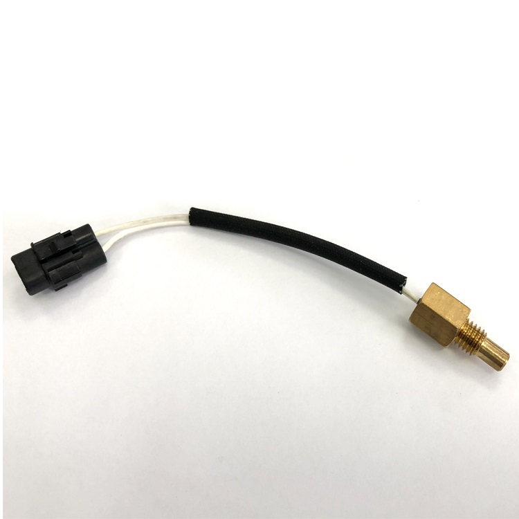 Thread head thermistor for water dispenser and dishwasher