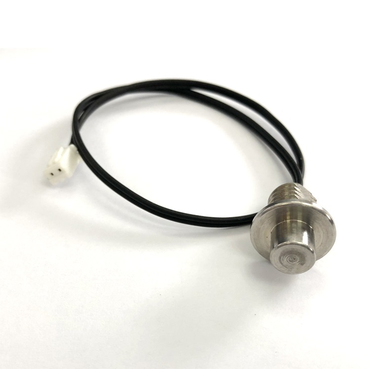 Stainless steel shell temperature sensor for water heater