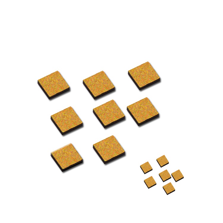 High stability gold electrode NTC thermistor chip